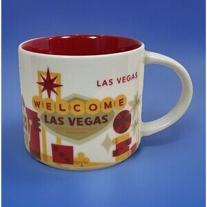 Starbucks LAS VEGAS Colorado You Are Here Collector Coffee Cup Mug 14 oz